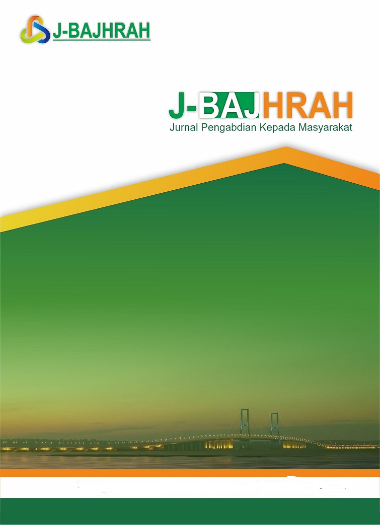 					View Vol. 3 No. 1 (2026): BAJHRAH: Jurnal Pengabdian Kepada Masyarakat
				