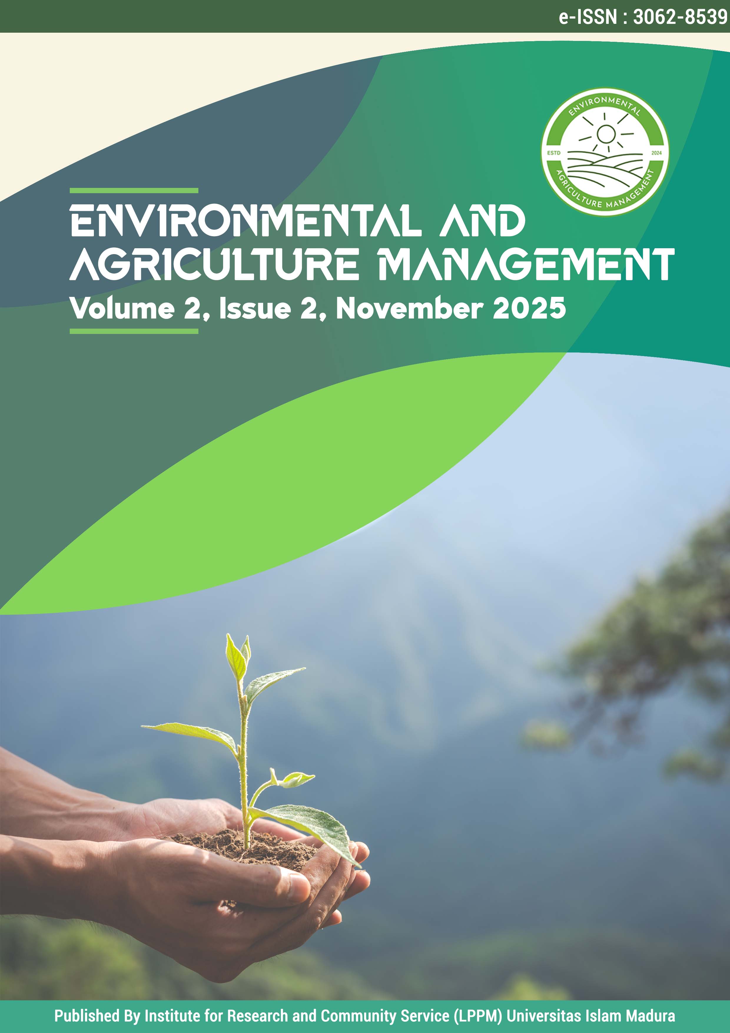 					View Vol. 2 No. 2 (2025): Environmental and Agriculture Management : November 2025
				